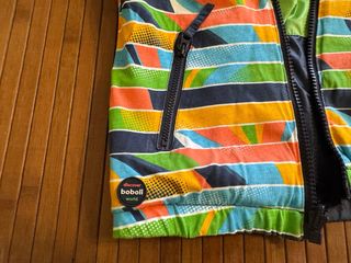 Chaqueta cortavientos Boboli multicolor reversible