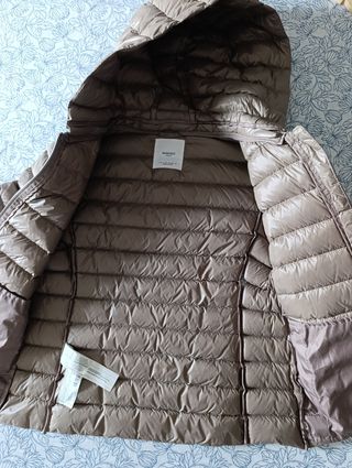 Plumifero MANGO marrón talla S
