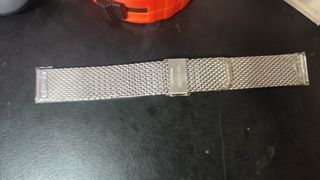 Correa Tissot Milanesa plata 20mm