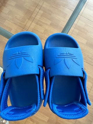 Chanclas Adidas Azul Niño