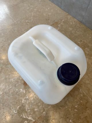 Garrafa plástica 25L blanca