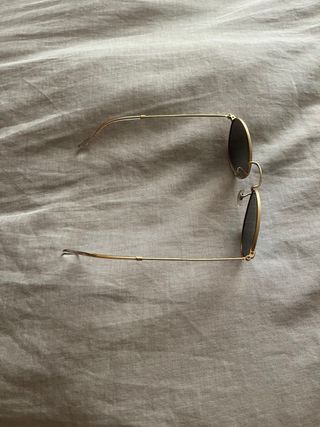 Gafas sol Vipsual redondas doradas