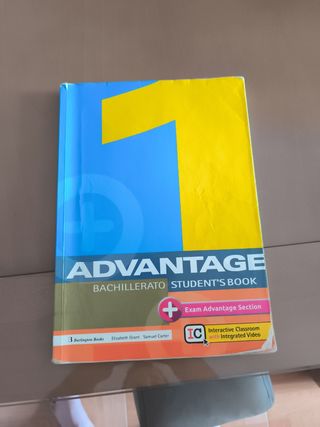 ADVANTAGE FOR BACHILLERATO 1. ST'S BOOK (2017)