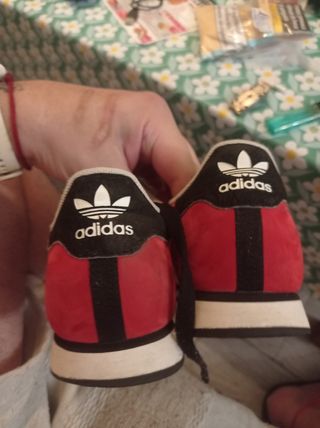 Zapatillas Adidas Samoa rojas - 38