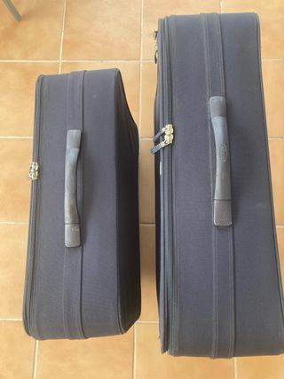 2 Maletas viaje - Azul oscuro 