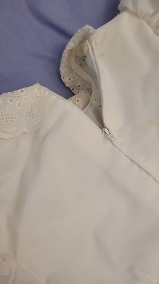 Vestido comunión blanco niña