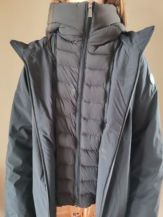 Parka negra U.S. Polo Assn.