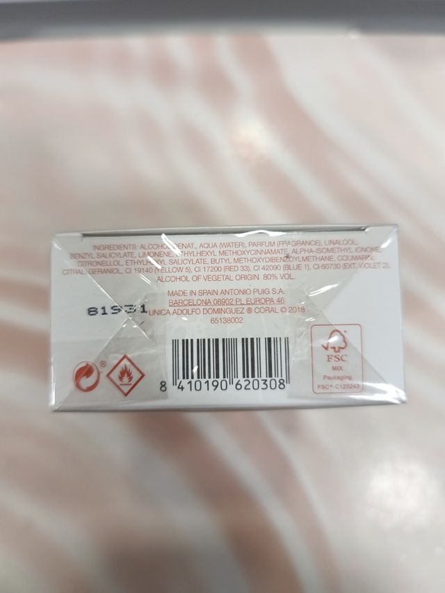 Adolfo Domínguez Única Coral Eau de Toilette