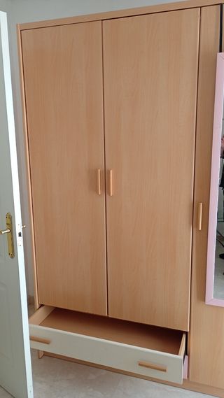 Armario ropero infantil madera