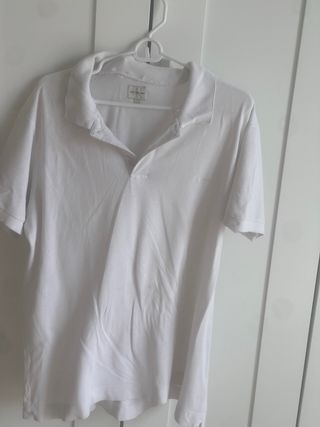 Polo Calvin Klein Uomo Tg.L Bianca