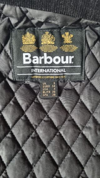 Barbour internacional Ladies Goldwing wax