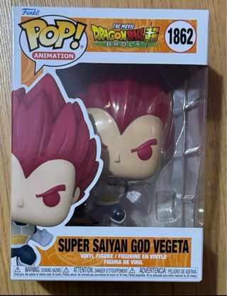 Funko Pop! Super Saiyan God Vegeta #1862