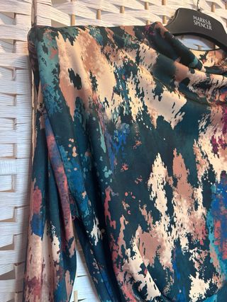 Vestido estampado multicolor