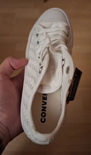 Converse All Star blancas 37.5. De colección 