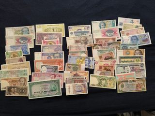 48 Billetes Mundo - Colección