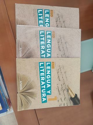 Libros de lectura gua y literatura 1 ESO. 
