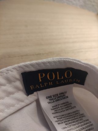 Gorra Ralph Lauren blanca