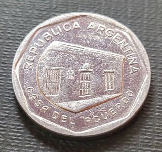 Moneda Argentina 1989 - Casa del Acuerdo