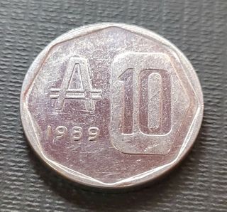 Moneda Argentina 1989 - Casa del Acuerdo