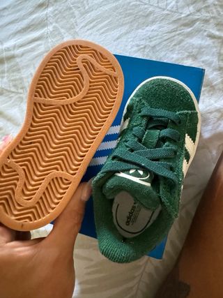 Zapatillas Adidas Campus niño - Verde