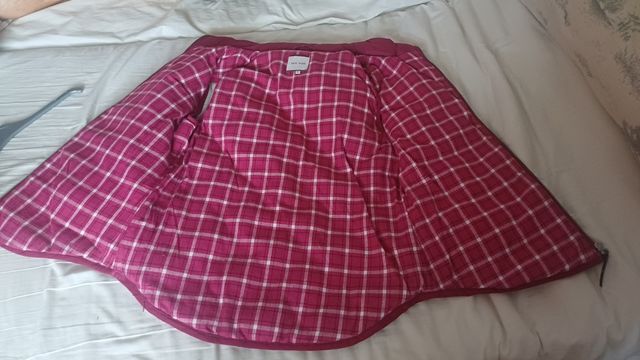 Chaleco acolchado fucsia