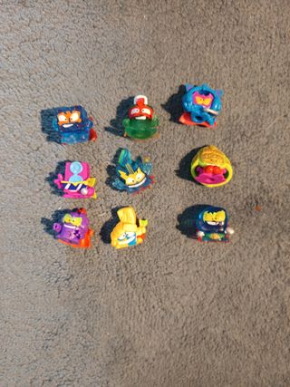 Lote de 9 SuperThings