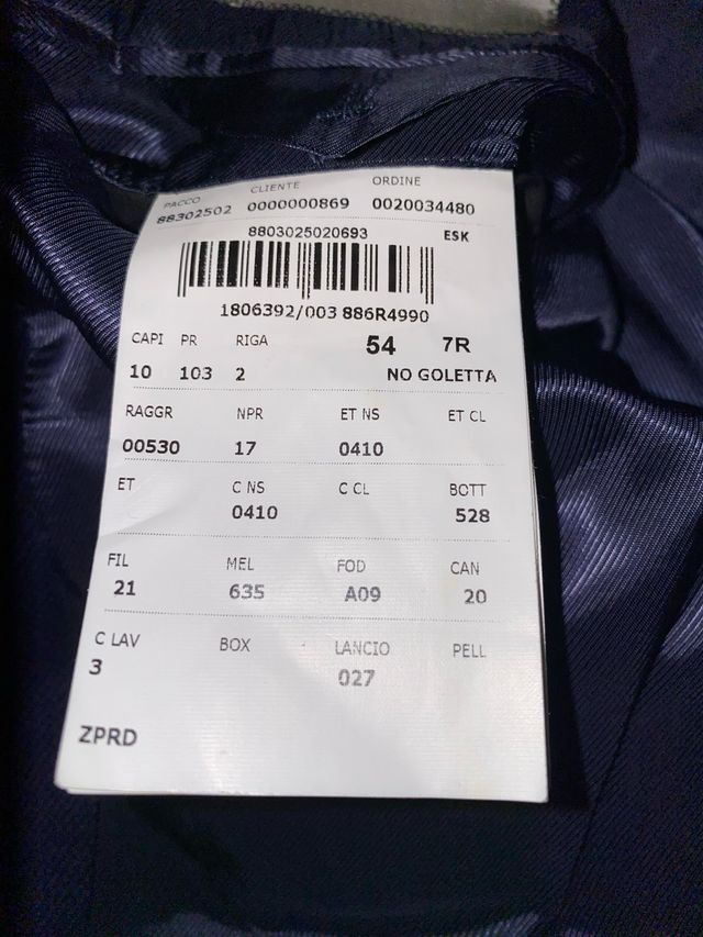 Giacca CC Corneliani blu