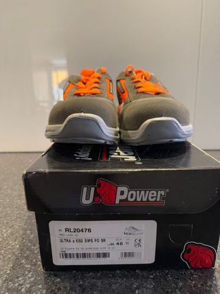 Zapatis de seguridad msrca U Power