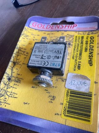 Magnetotérmico GoldenShip 5A GS11250