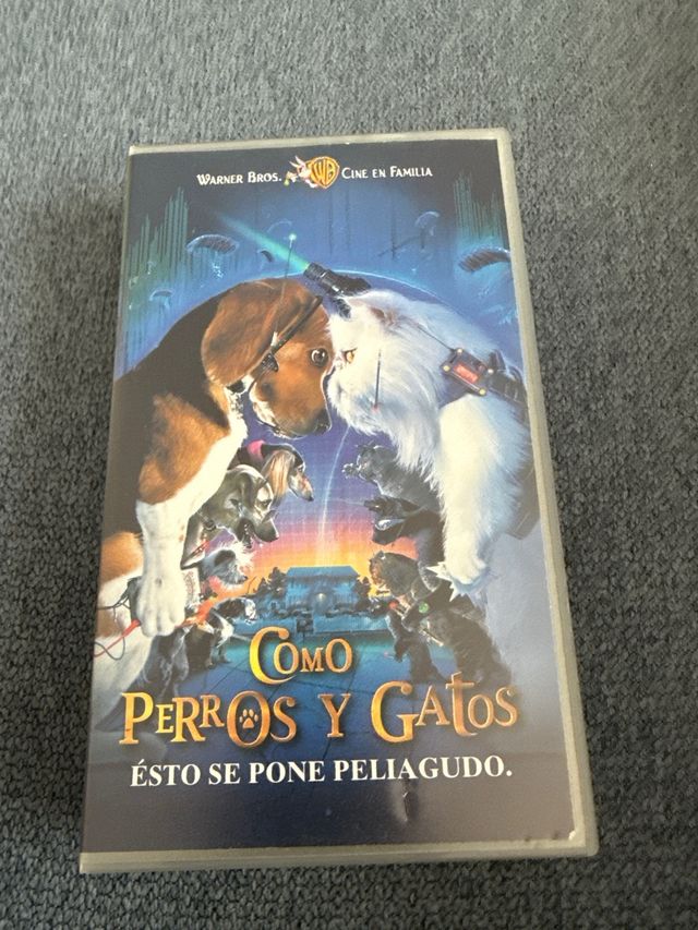 VHS Como perros y gatos - Esto se pone peliagudo