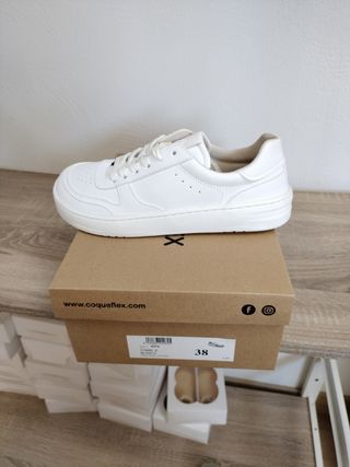 Zapatillas Coqueflex Blancas 38