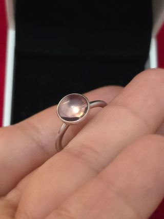Anillo Pandora Plata Rosa