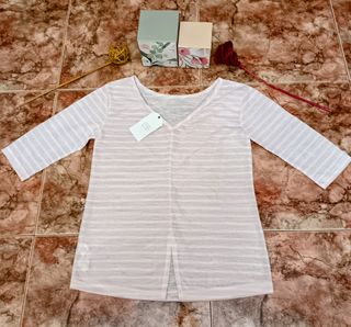 Jersey Lefties rayas rosa-blanco