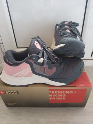 Zapatillas trekking mujer grises