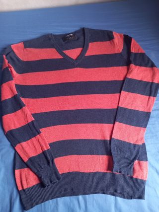 Jersey rayas Pull&Bear - Talla L