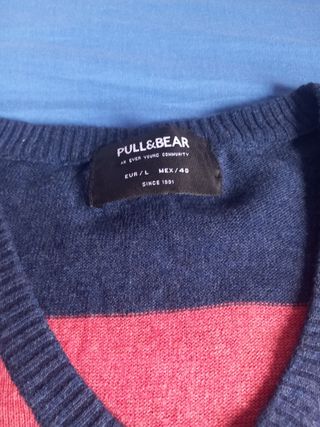 Jersey rayas Pull&Bear - Talla L