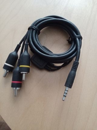 Cable Nokia AV - 3 RCA + Jack 3.5mm