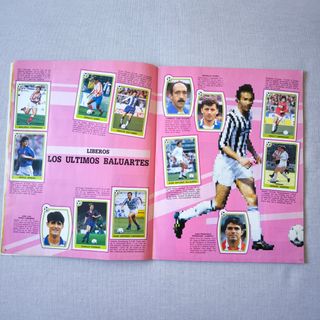 Álbum cromos Panini Estrellas de la Liga 92-93