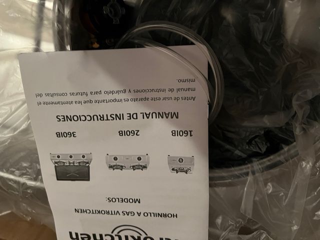 Cocina 2 hornillas - Nueva con todo listo 