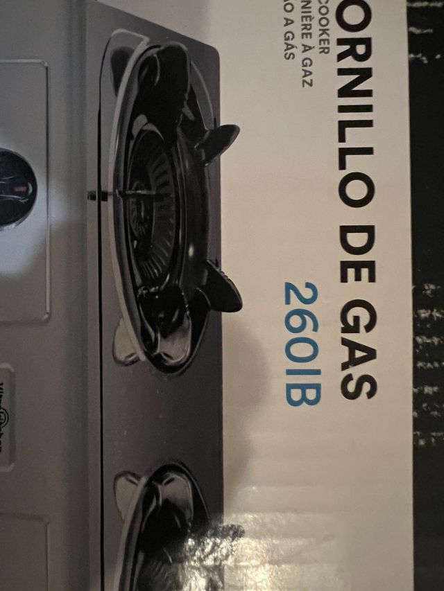 Cocina 2 hornillas - Nueva con todo listo 