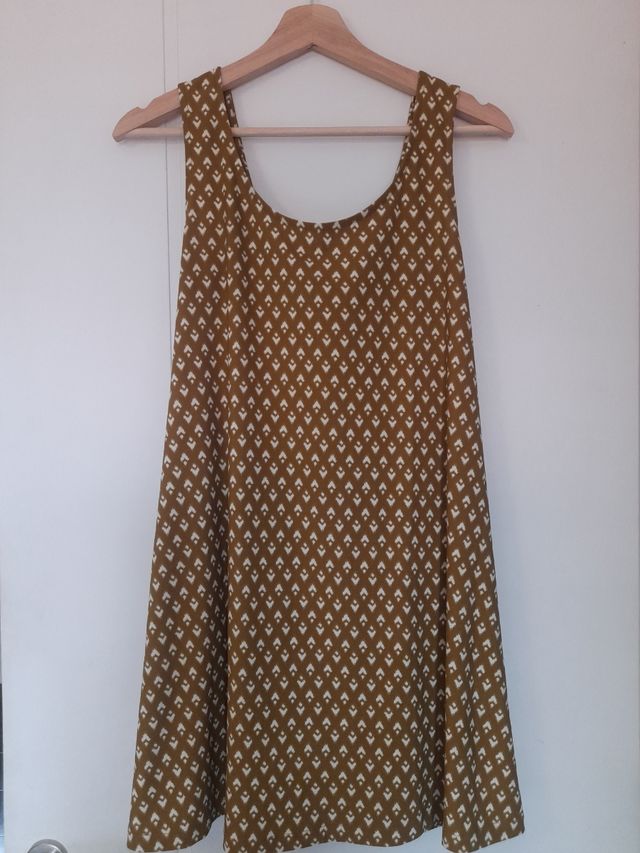 Vestido Mango S - Verde oliva