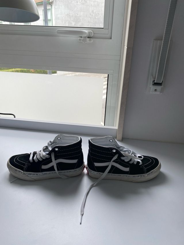 Vans Sk8-Hi: Zapatillas niña, talla 31,5