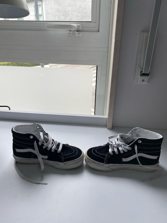 Vans Sk8-Hi: Zapatillas niña, talla 31,5
