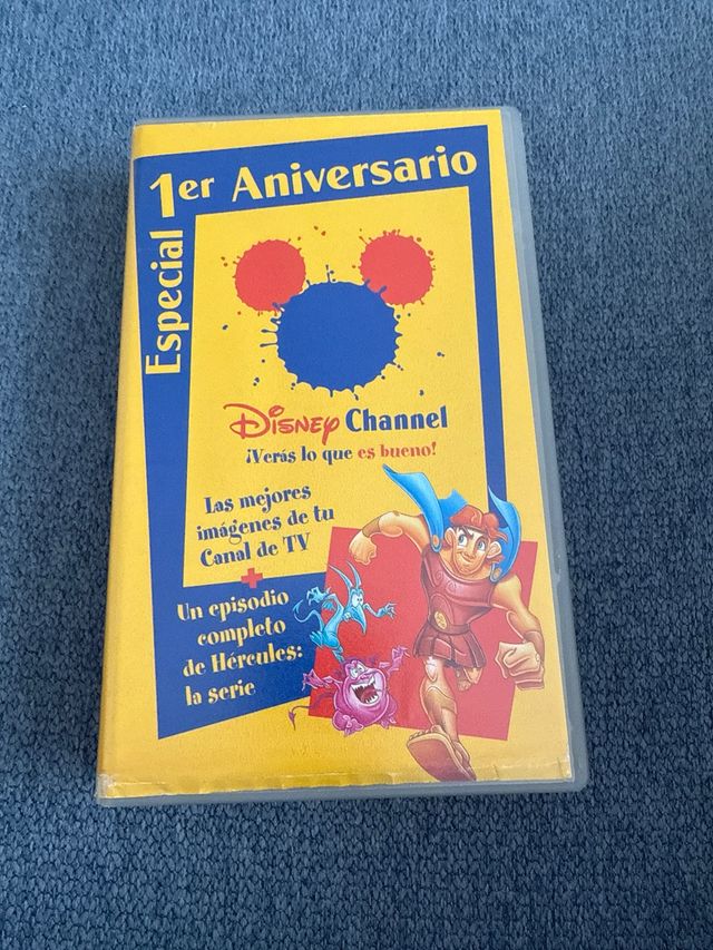 VHS 1er Aniversario Disney Channel