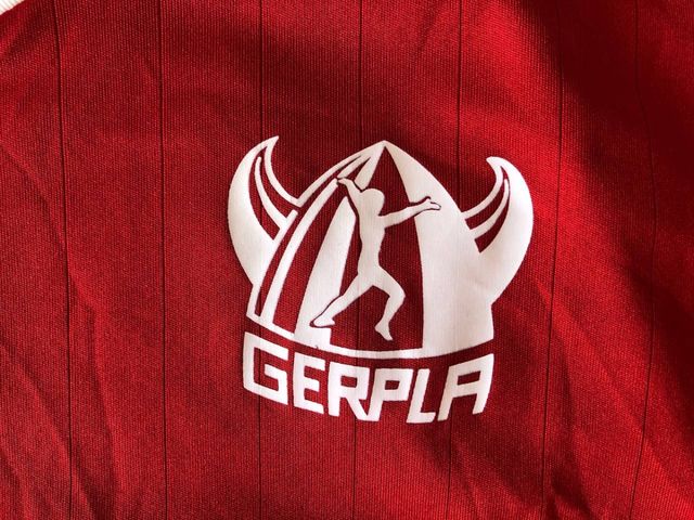 Maglia Gerfa Adidas rossa tg. S