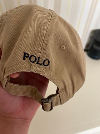 Gorra Ralph Lauren beige