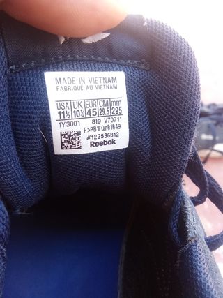 Zapatillas Reebok azules