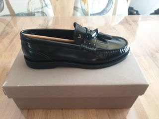 Mocasines mujer negros