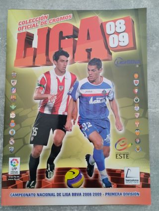 Álbum Liga Este BBVA 2008-09
Plancha