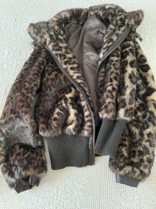 Cazadora Zara - Animal Print
